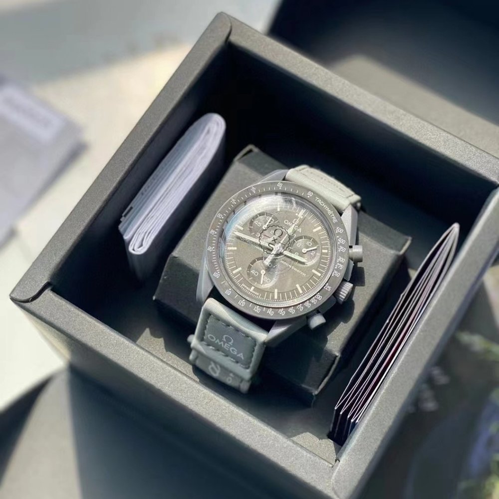 Omega. Mercury mission (dark gray)
